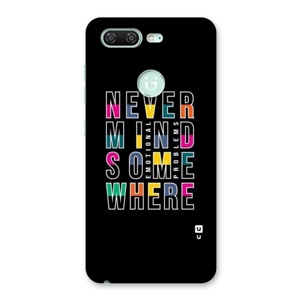 Nevermind Somewhere Back Case for Gionee S10