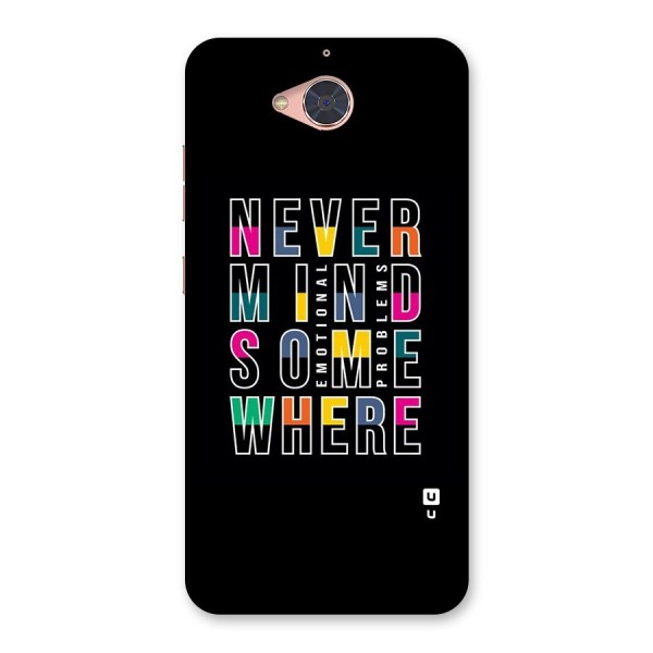 Nevermind Somewhere Back Case for Gionee S6 Pro