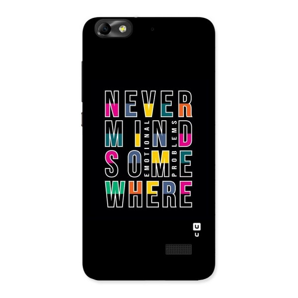 Nevermind Somewhere Back Case for Honor 4C
