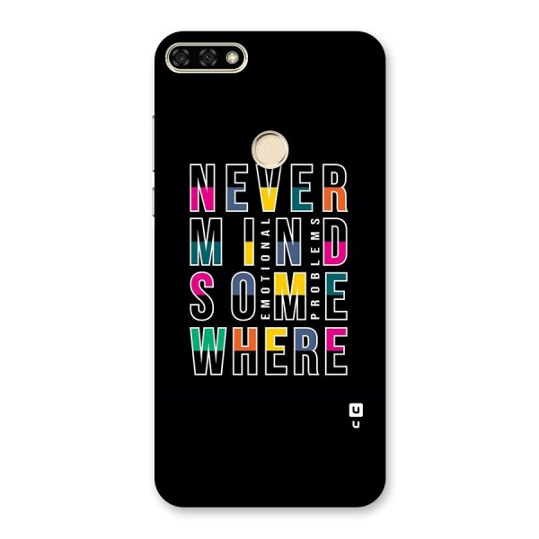 Nevermind Somewhere Back Case for Honor 7A