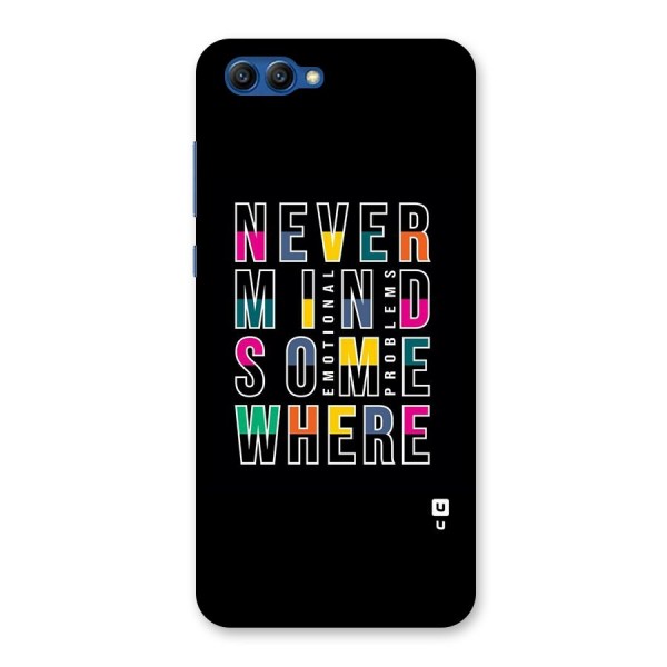 Nevermind Somewhere Back Case for Honor View 10
