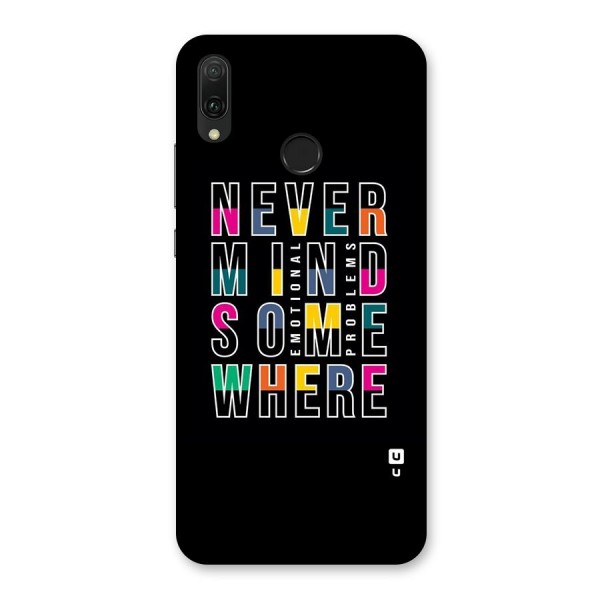 Nevermind Somewhere Back Case for Huawei Y9 (2019)