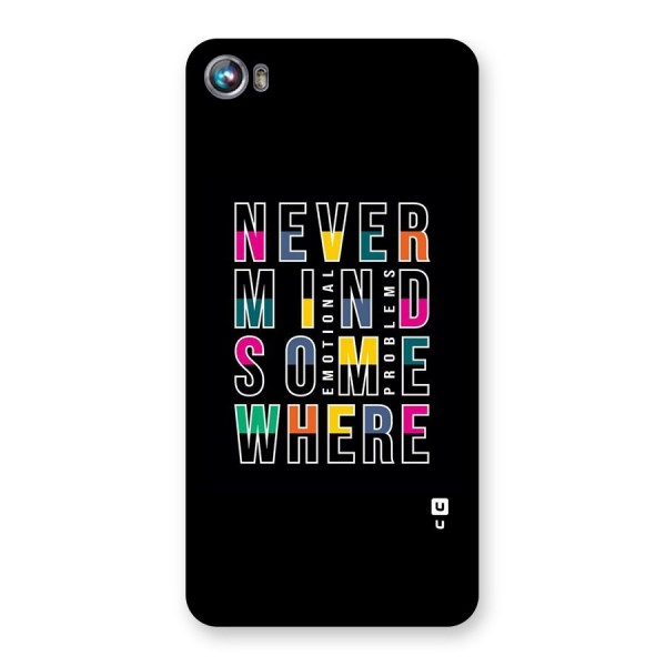 Nevermind Somewhere Back Case for Micromax Canvas Fire 4 A107