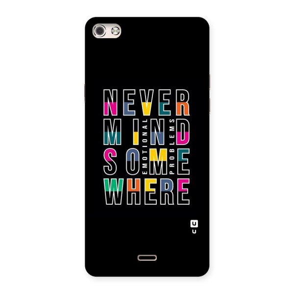 Nevermind Somewhere Back Case for Micromax Canvas Silver 5