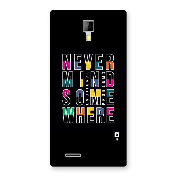 Nevermind Somewhere Back Case for Micromax Canvas Xpress A99
