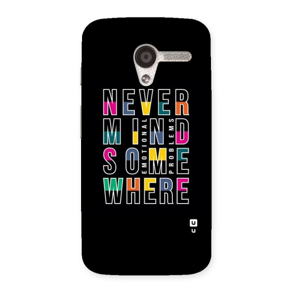 Nevermind Somewhere Back Case for Moto X