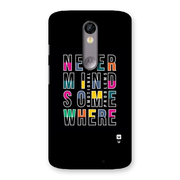 Nevermind Somewhere Back Case for Moto X Force