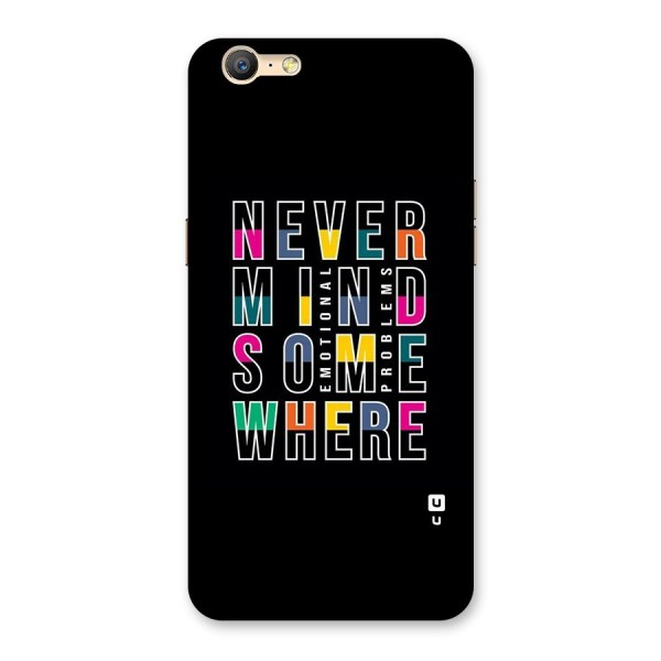 Nevermind Somewhere Back Case for Oppo A39