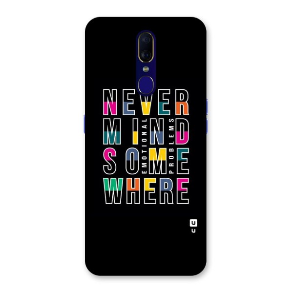 Nevermind Somewhere Back Case for Oppo A9