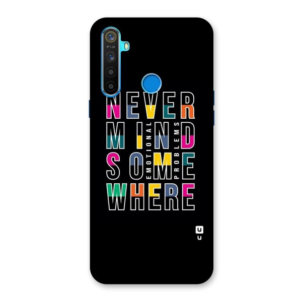 Nevermind Somewhere Back Case for Realme 5s