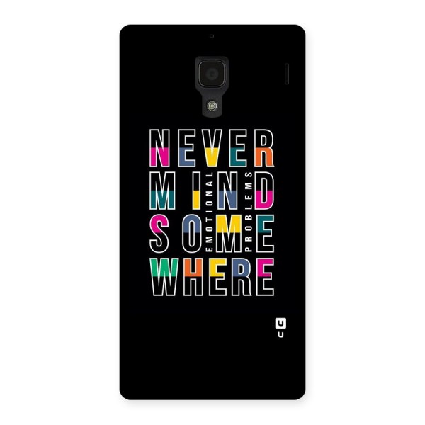 Nevermind Somewhere Back Case for Redmi 1S