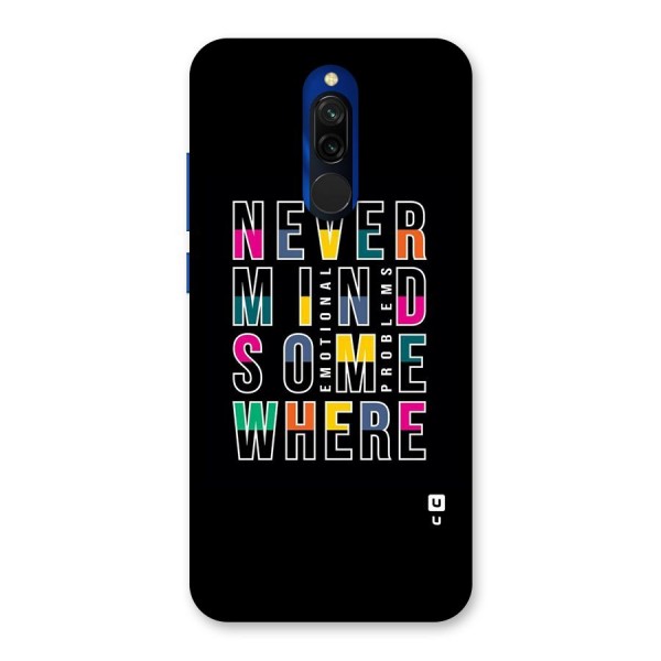 Nevermind Somewhere Back Case for Redmi 8
