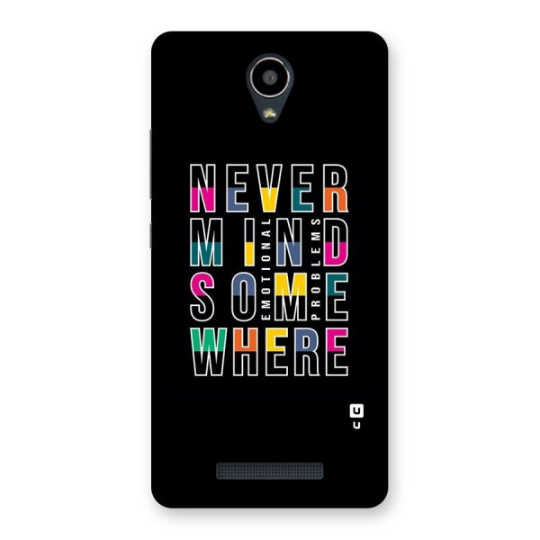 Nevermind Somewhere Back Case for Redmi Note 2
