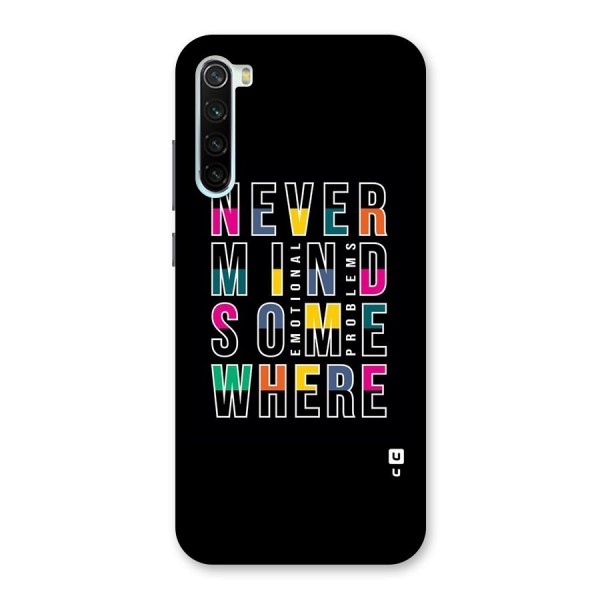 Nevermind Somewhere Back Case for Redmi Note 8