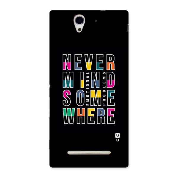Nevermind Somewhere Back Case for Sony Xperia C3