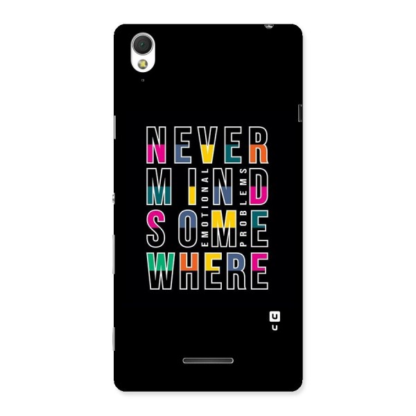 Nevermind Somewhere Back Case for Sony Xperia T3