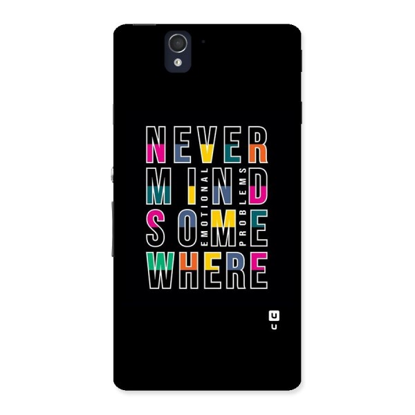 Nevermind Somewhere Back Case for Sony Xperia Z