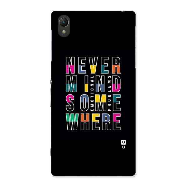 Nevermind Somewhere Back Case for Sony Xperia Z1