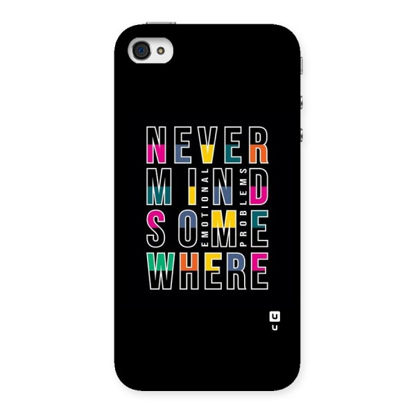 Nevermind Somewhere Back Case for iPhone 4 4s
