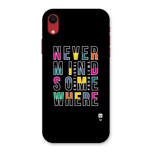 Nevermind Somewhere Back Case for iPhone XR