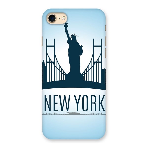 New York Skyline Back Case for iPhone 7