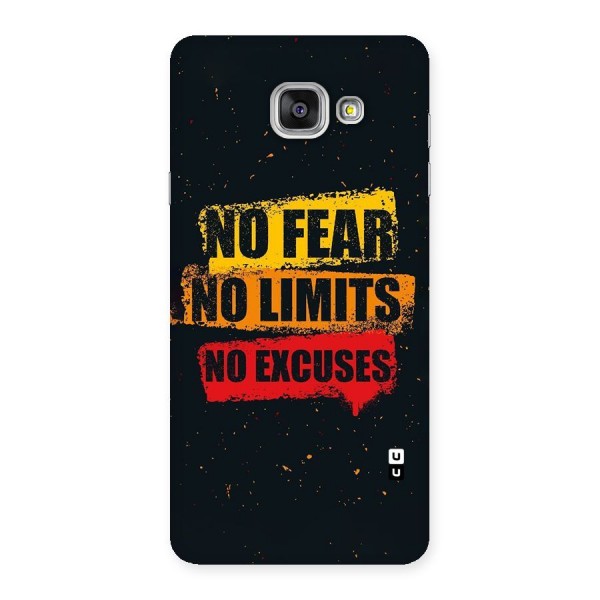 No Fear No Limits Back Case for Galaxy A7 2016