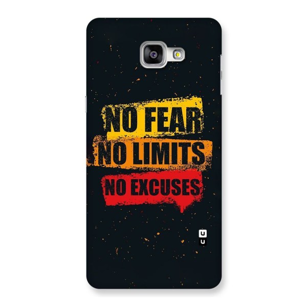 No Fear No Limits Back Case for Galaxy A9