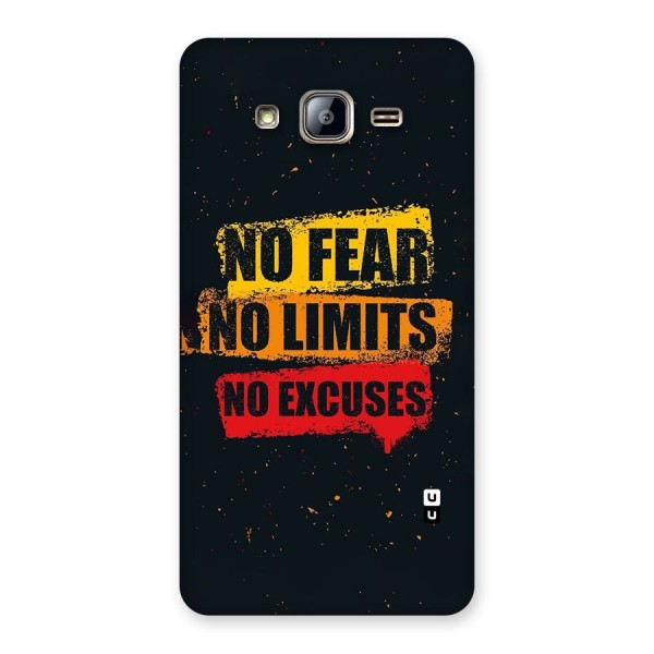 No Fear No Limits Back Case for Galaxy On5
