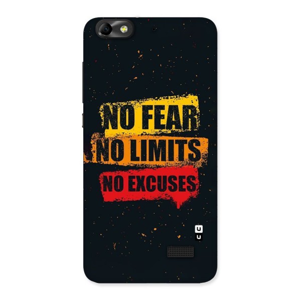 No Fear No Limits Back Case for Honor 4C