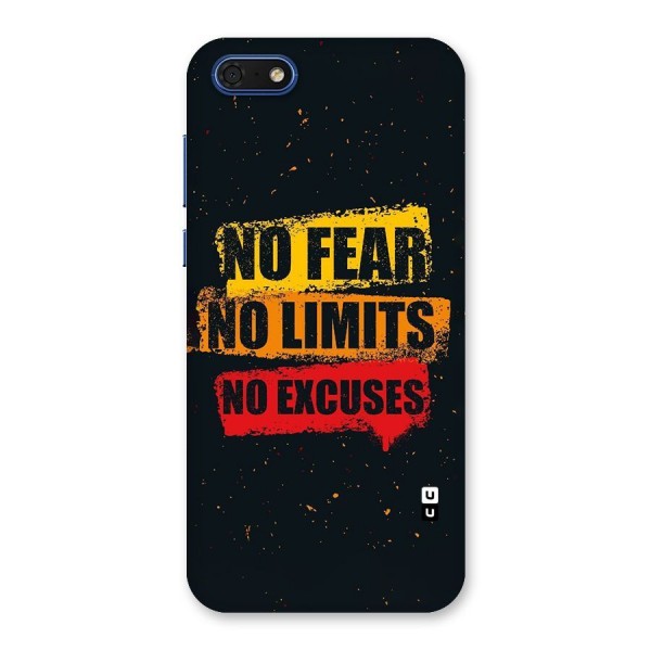 No Fear No Limits Back Case for Honor 7s