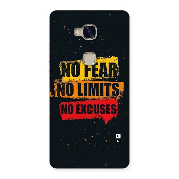 No Fear No Limits Back Case for Huawei Honor 5X