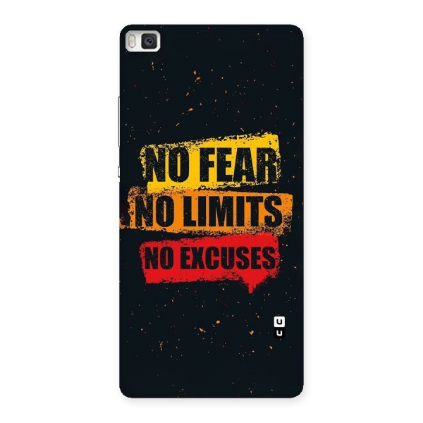 No Fear No Limits Back Case for Huawei P8
