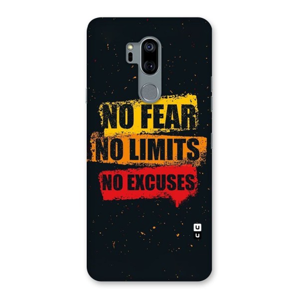No Fear No Limits Back Case for LG G7