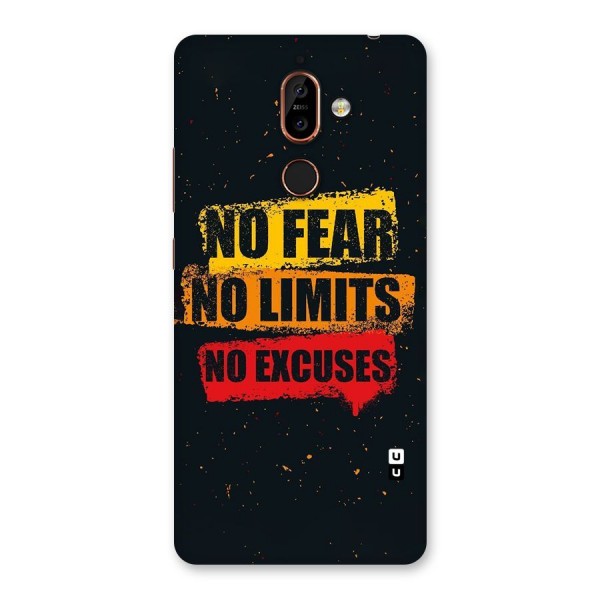 No Fear No Limits Back Case for Nokia 7 Plus