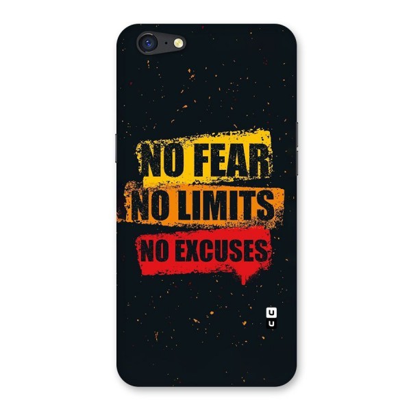 No Fear No Limits Back Case for Oppo A71