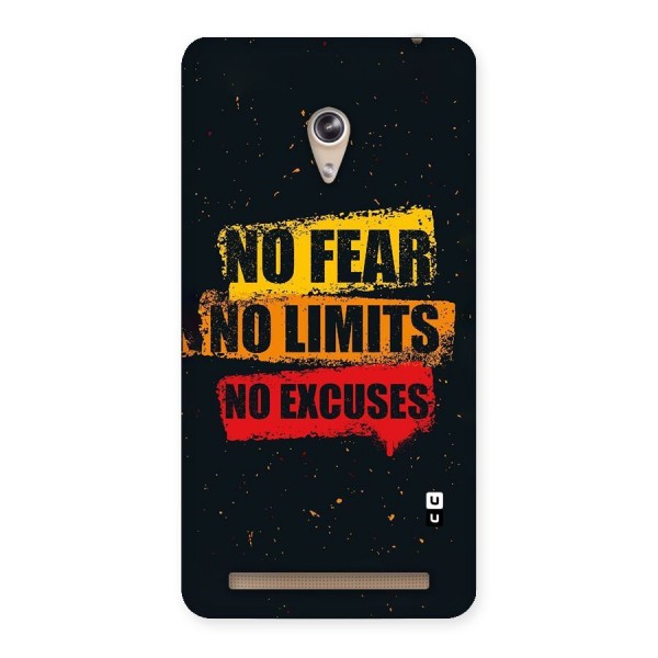 No Fear No Limits Back Case for Zenfone 6