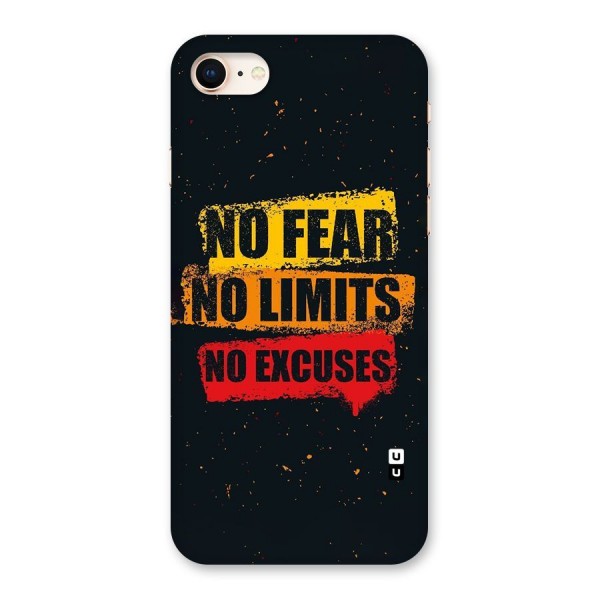 No Fear No Limits Back Case for iPhone 8