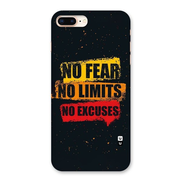 No Fear No Limits Back Case for iPhone 8 Plus