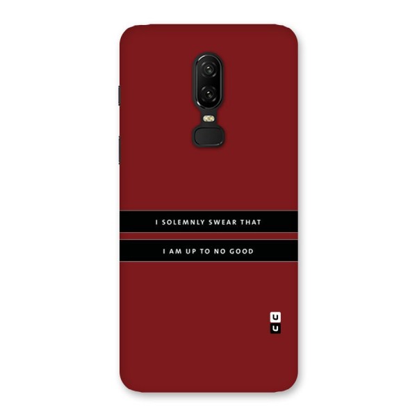 No Good Swear Back Case for OnePlus 6