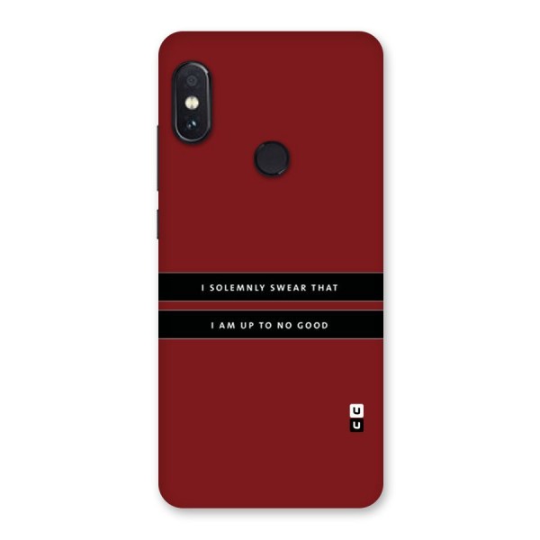 No Good Swear Back Case for Redmi Note 5 Pro