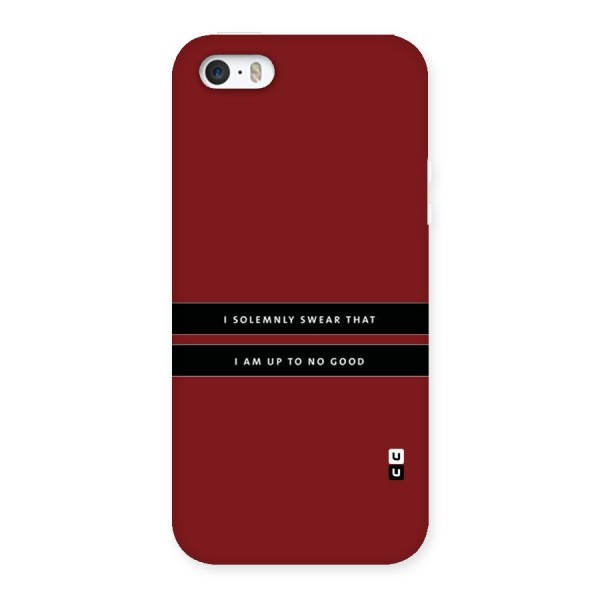No Good Swear Back Case for iPhone 5 5S