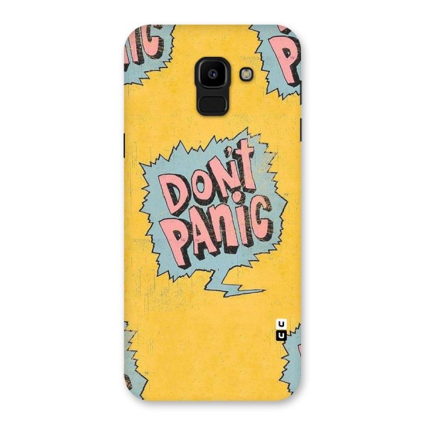 No Panic Back Case for Galaxy J6