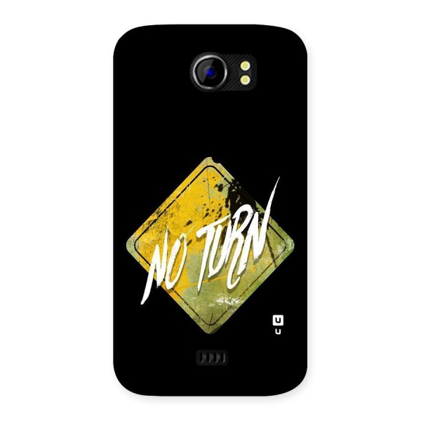 No Turn Back Case for Micromax Canvas 2 A110