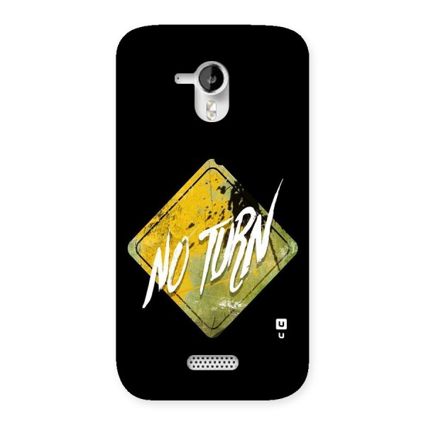 No Turn Back Case for Micromax Canvas HD A116
