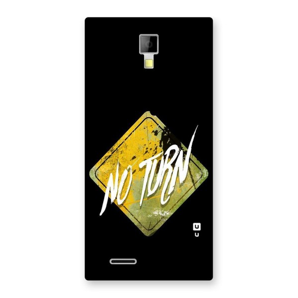 No Turn Back Case for Micromax Canvas Xpress A99