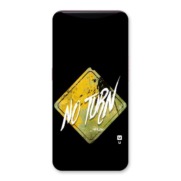 No Turn Back Case for Oppo Find X