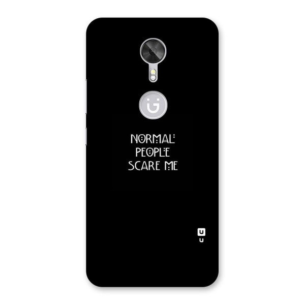 Normal People Back Case for Gionee A1