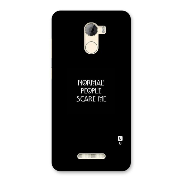 Normal People Back Case for Gionee A1 LIte