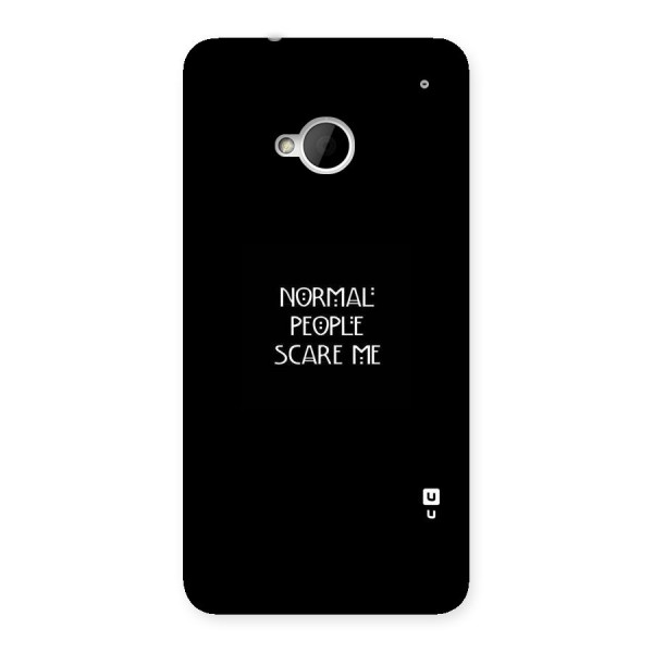 Normal People Back Case for HTC One M7