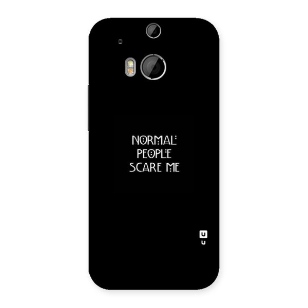 Normal People Back Case for HTC One M8